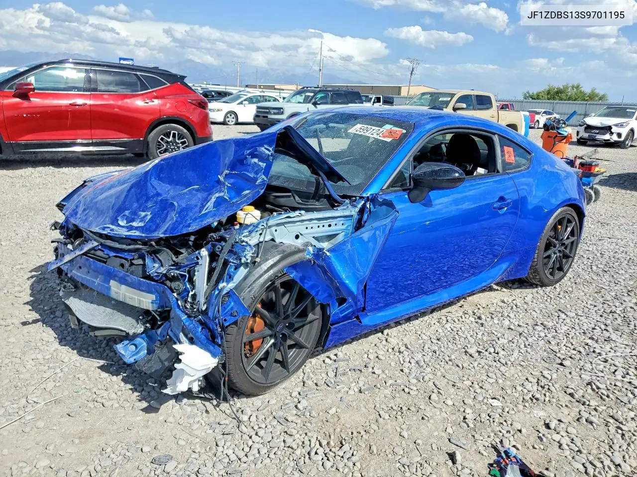 2025 Subaru Brz Ts VIN: JF1ZDBS13S9701195 Lot: 59912496