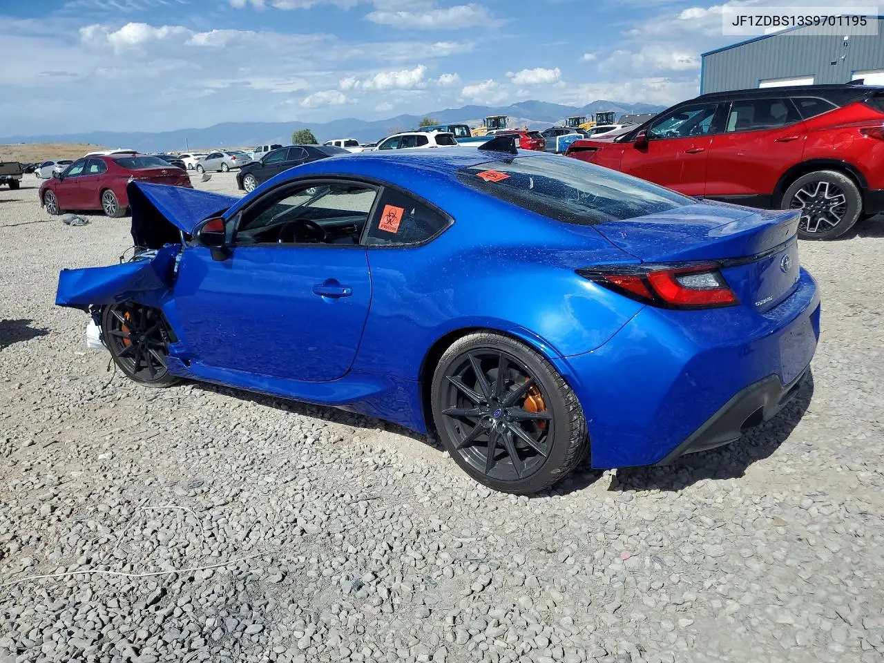 2025 Subaru Brz Ts VIN: JF1ZDBS13S9701195 Lot: 59912496