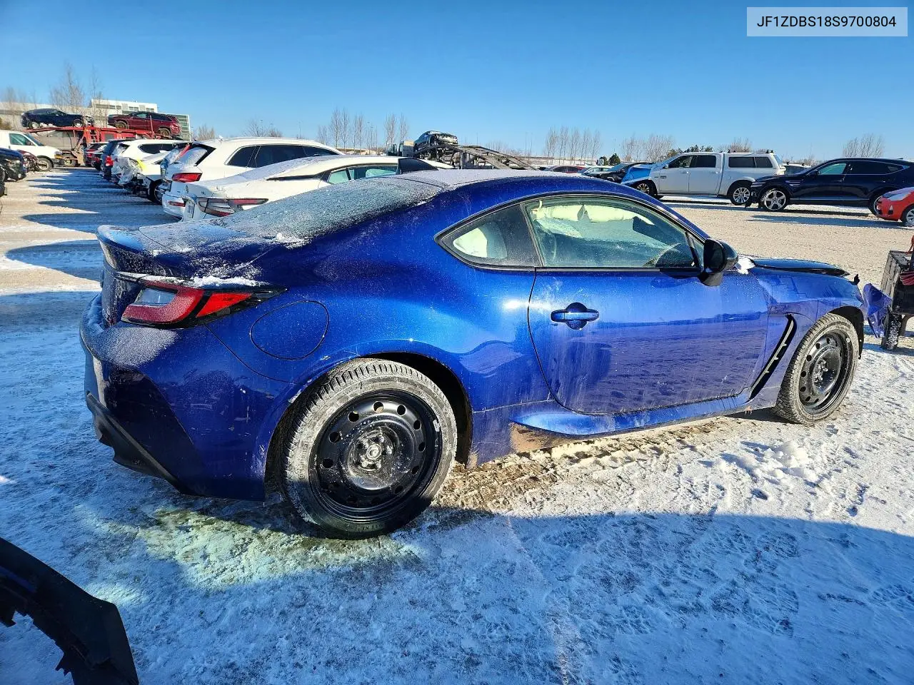 2025 Subaru Brz VIN: JF1ZDBS18S9700804 Lot: 74346655