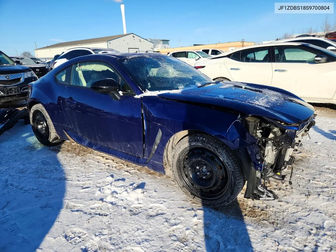 2025 Subaru Brz VIN: JF1ZDBS18S9700804 Lot: 74346655