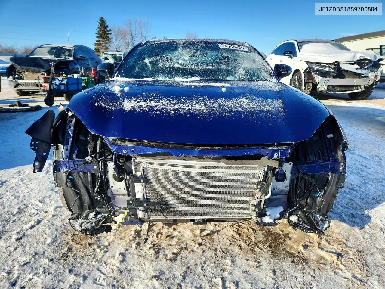 2025 Subaru Brz VIN: JF1ZDBS18S9700804 Lot: 74346655