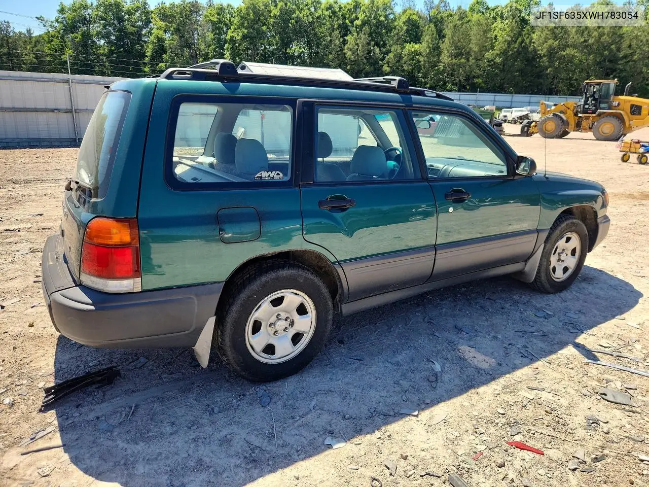 1998 Subaru Forester L VIN: JF1SF635XWH783054 Lot: 55572096