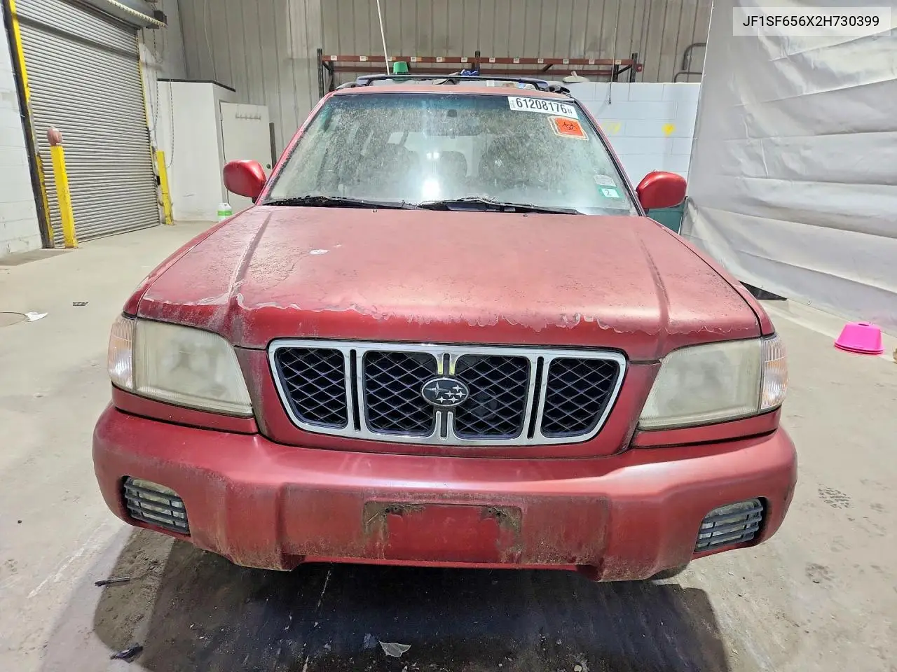 2002 Subaru Forester S VIN: JF1SF656X2H730399 Lot: 61208176
