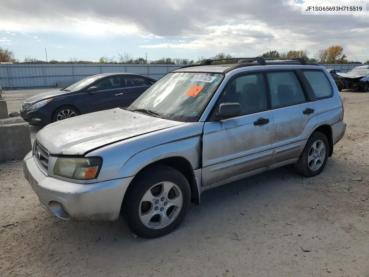 JF1SG65693H715519 2003 Subaru Forester 2.5Xs