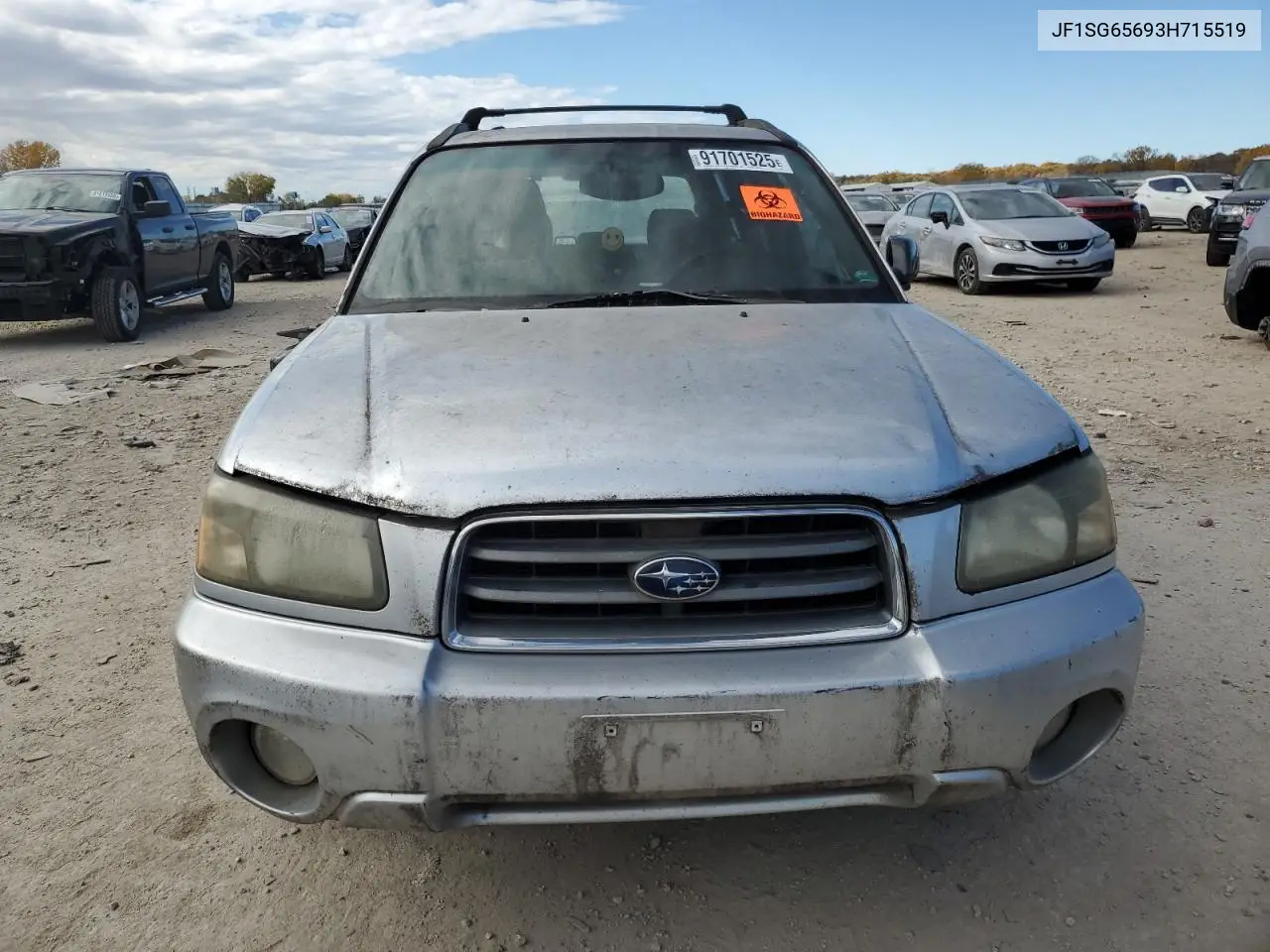 JF1SG65693H715519 2003 Subaru Forester 2.5Xs