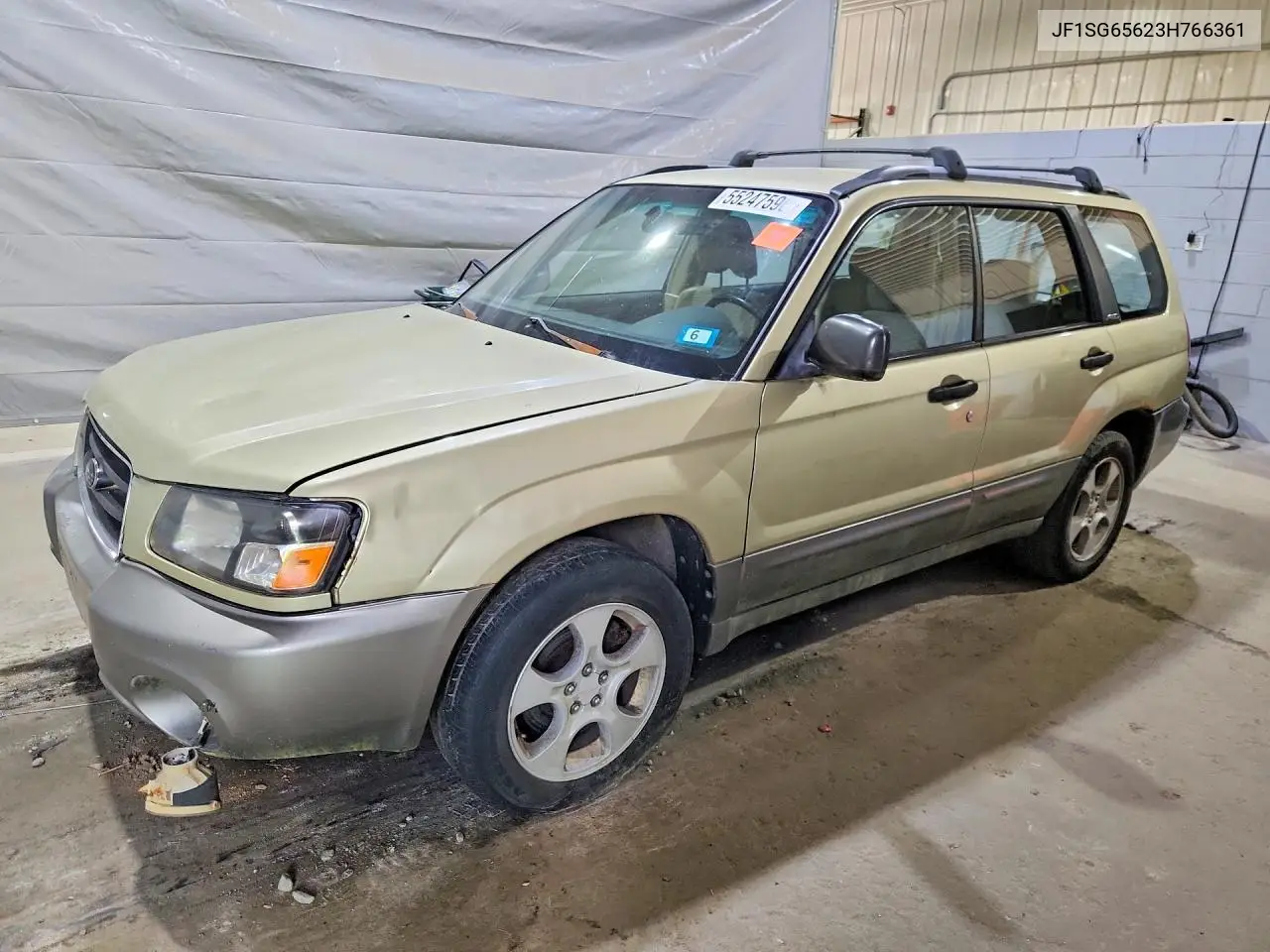 2003 Subaru Forester 2.5Xs VIN: JF1SG65623H766361 Lot: 55247596