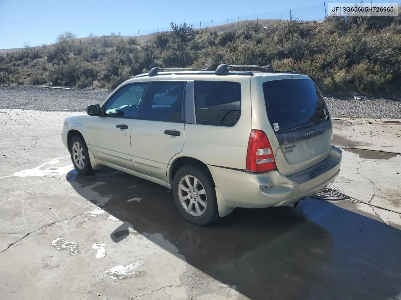 JF1SG65665H726965 2005 Subaru Forester 2.5Xs