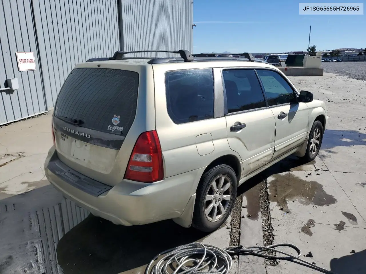 JF1SG65665H726965 2005 Subaru Forester 2.5Xs