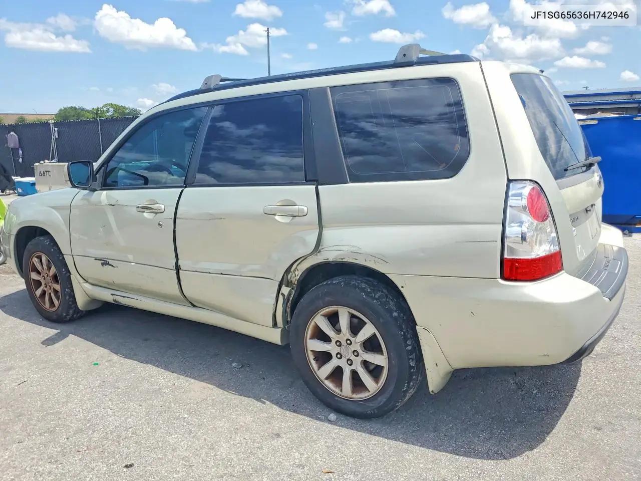 2006 Subaru Forester 2.5X Premium VIN: JF1SG65636H742946 Lot: 58617126