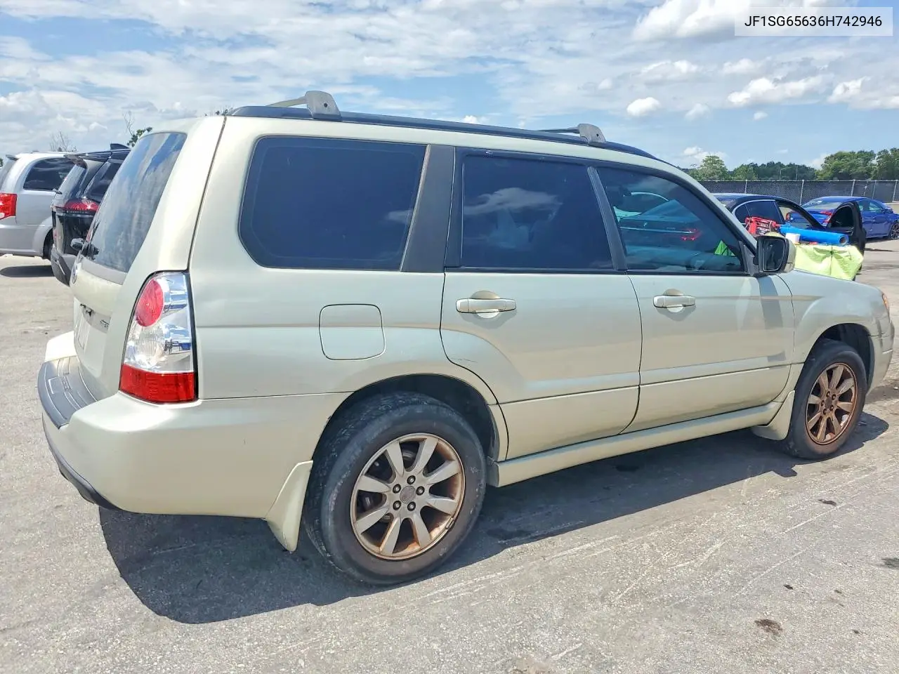 2006 Subaru Forester 2.5X Premium VIN: JF1SG65636H742946 Lot: 58617126