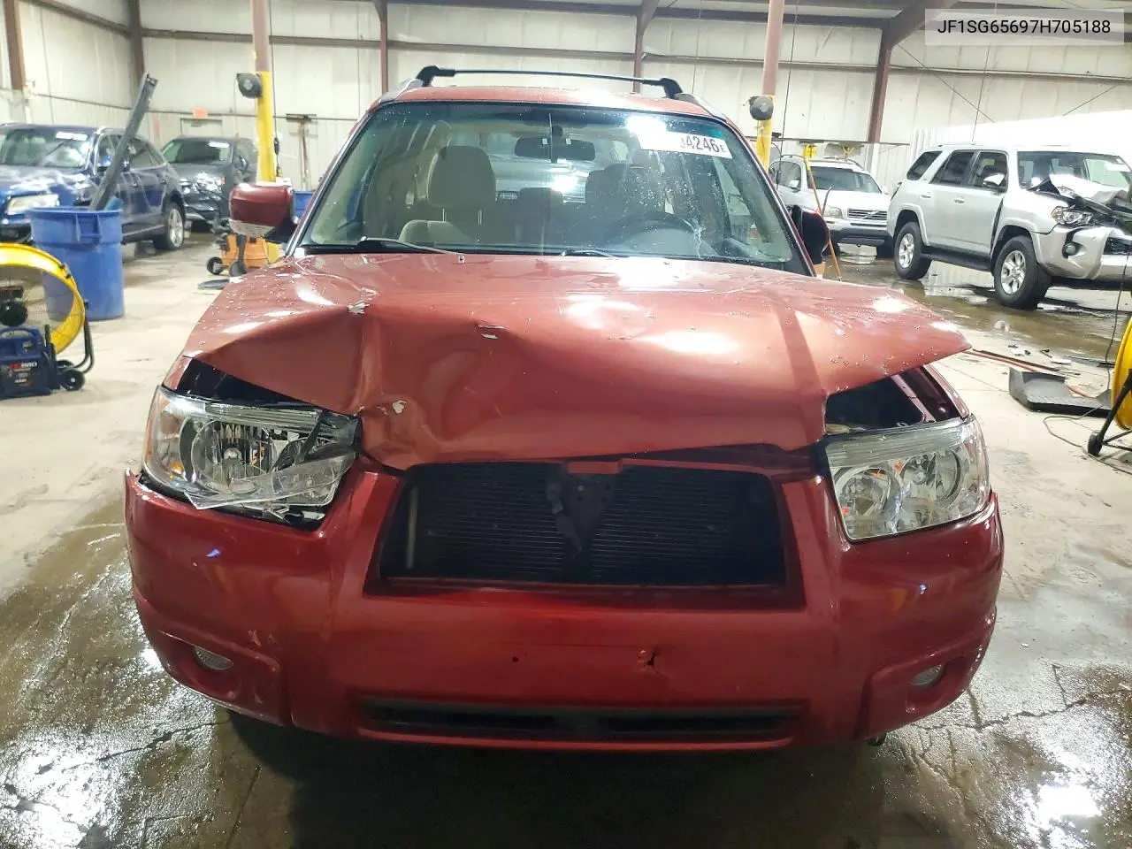 2007 Subaru Forester 2.5X Premium VIN: JF1SG65697H705188 Lot: 61194246
