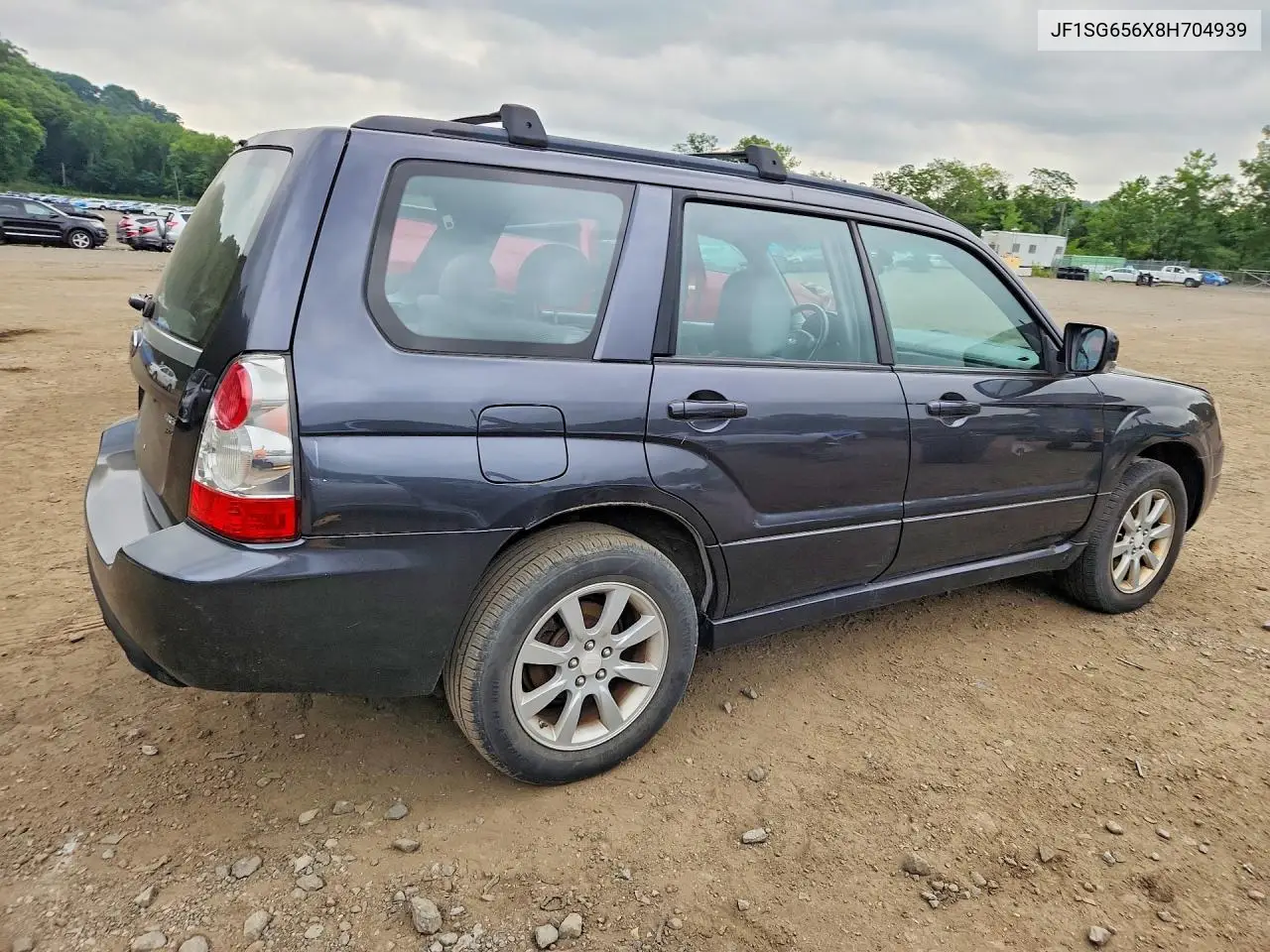 2008 Subaru Forester 2.5X Premium VIN: JF1SG656X8H704939 Lot: 62163346