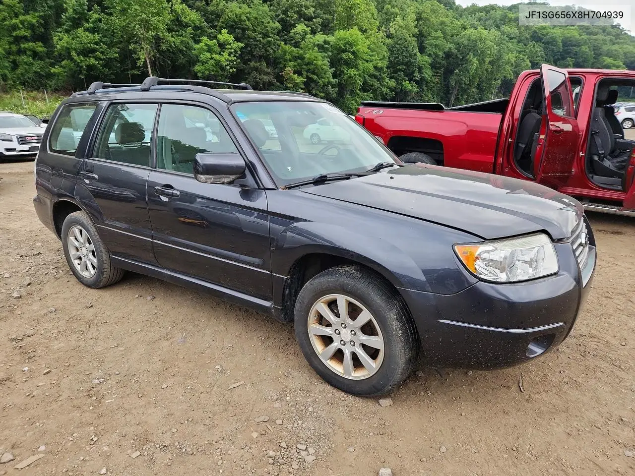 2008 Subaru Forester 2.5X Premium VIN: JF1SG656X8H704939 Lot: 62163346