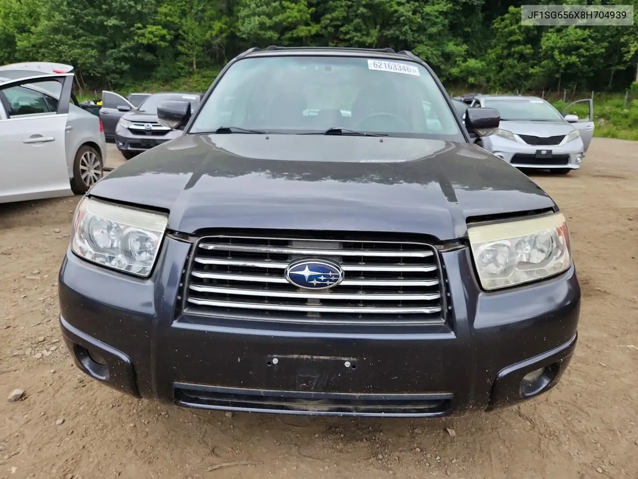 2008 Subaru Forester 2.5X Premium VIN: JF1SG656X8H704939 Lot: 62163346