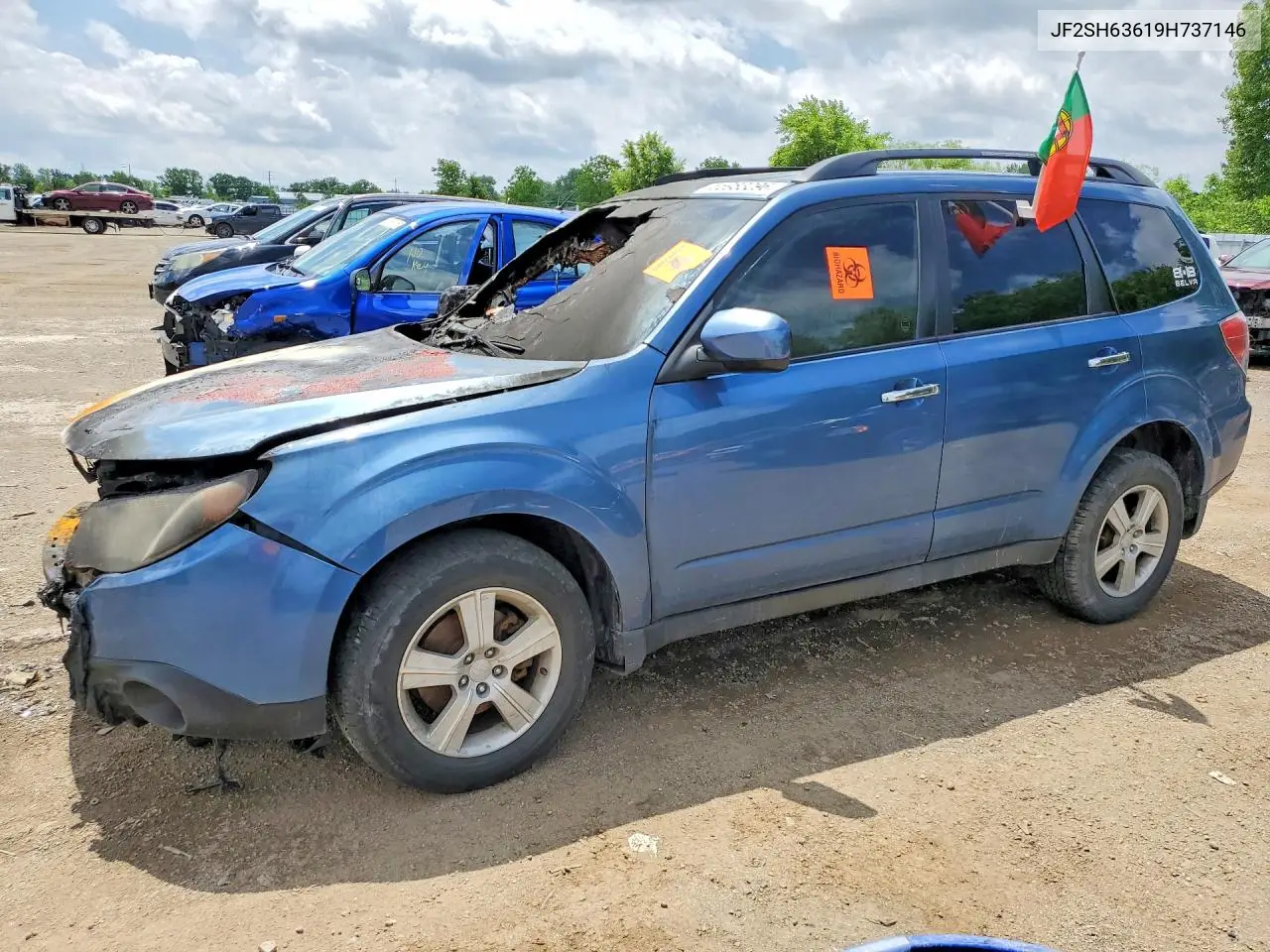 2009 Subaru Forester 2.5X Premium VIN: JF2SH63619H737146 Lot: 55983096