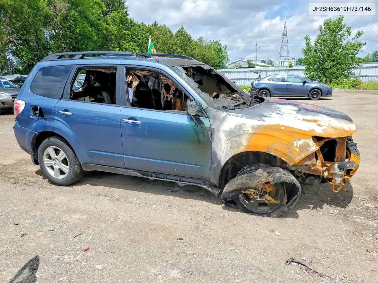 2009 Subaru Forester 2.5X Premium VIN: JF2SH63619H737146 Lot: 55983096