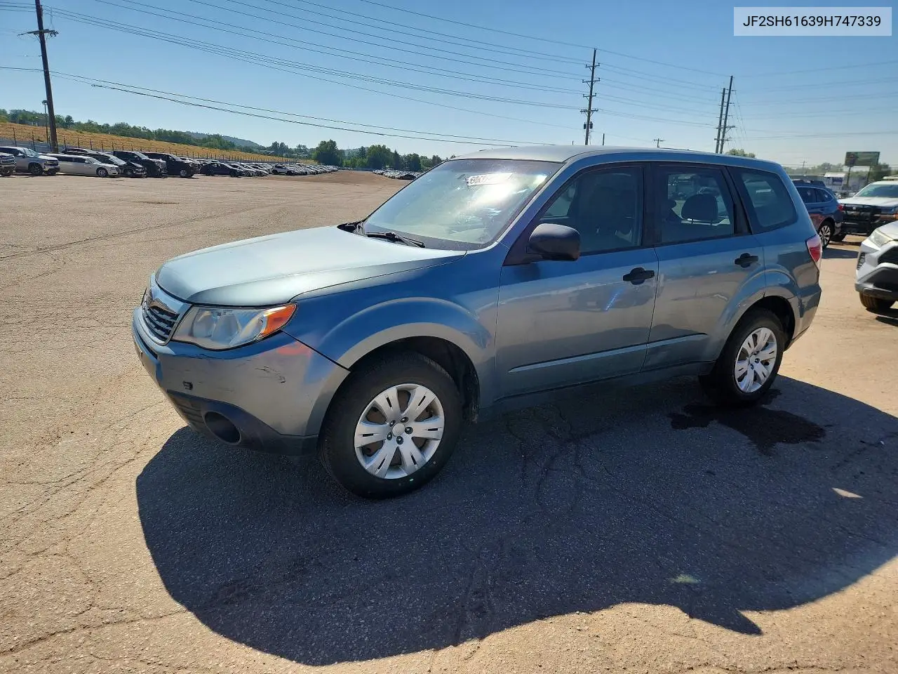 2009 Subaru Forester 2.5X VIN: JF2SH61639H747339 Lot: 59631466