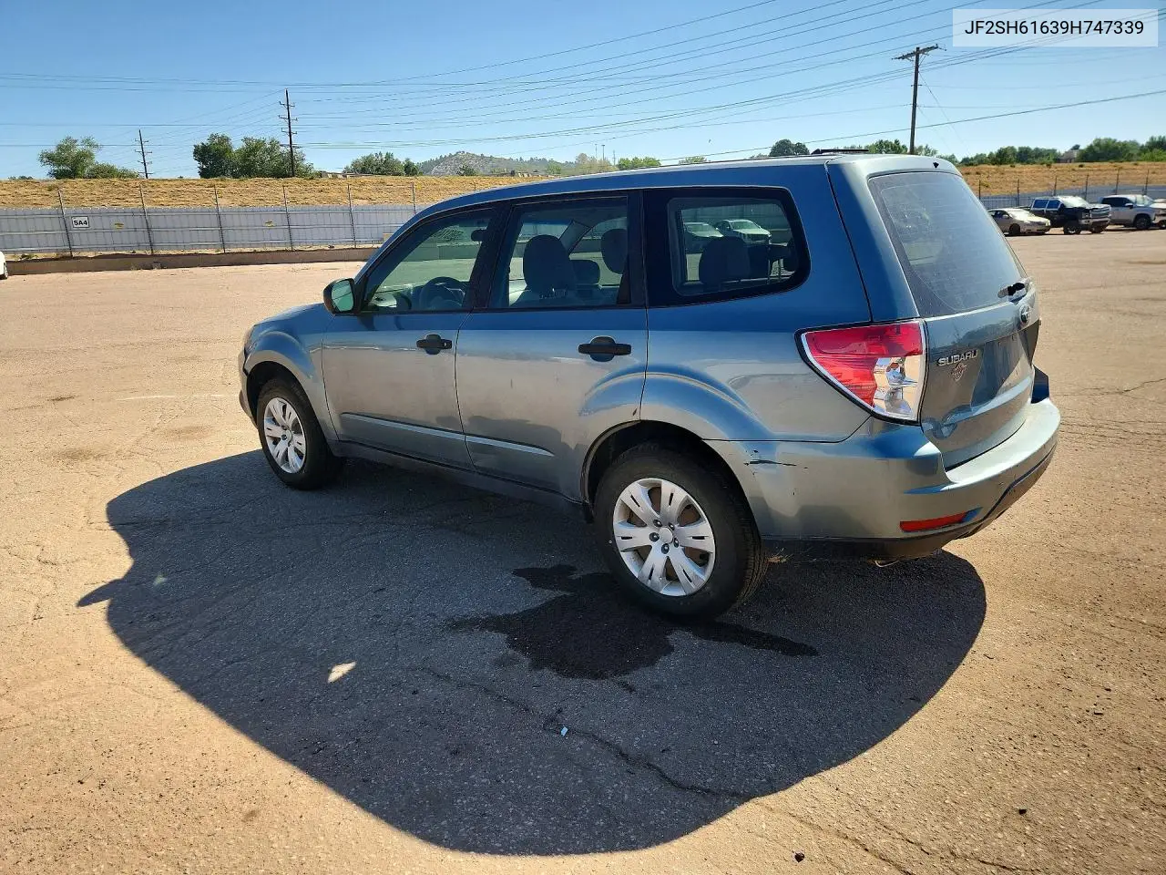 2009 Subaru Forester 2.5X VIN: JF2SH61639H747339 Lot: 59631466