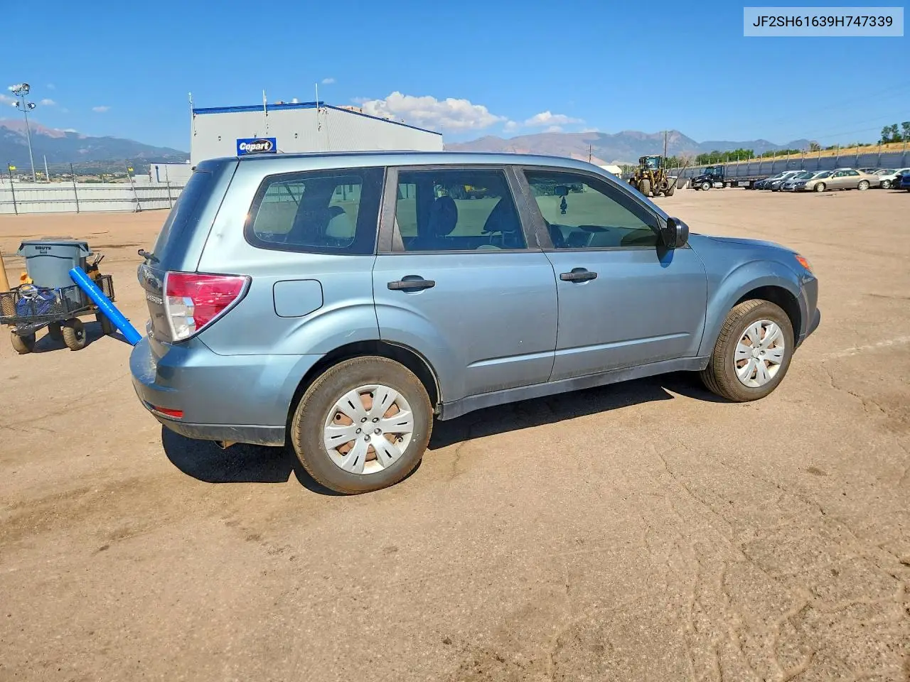 2009 Subaru Forester 2.5X VIN: JF2SH61639H747339 Lot: 59631466
