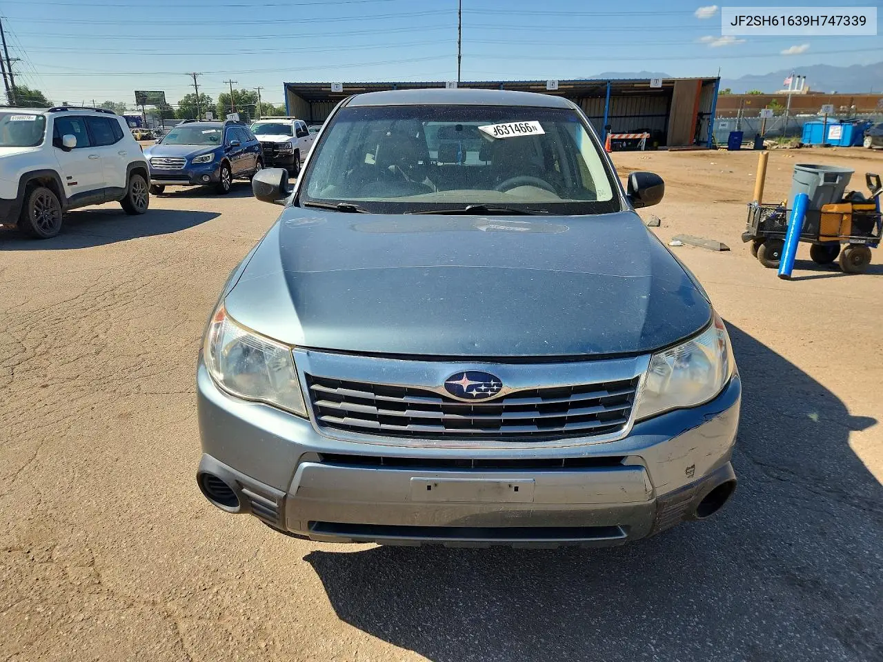 2009 Subaru Forester 2.5X VIN: JF2SH61639H747339 Lot: 59631466