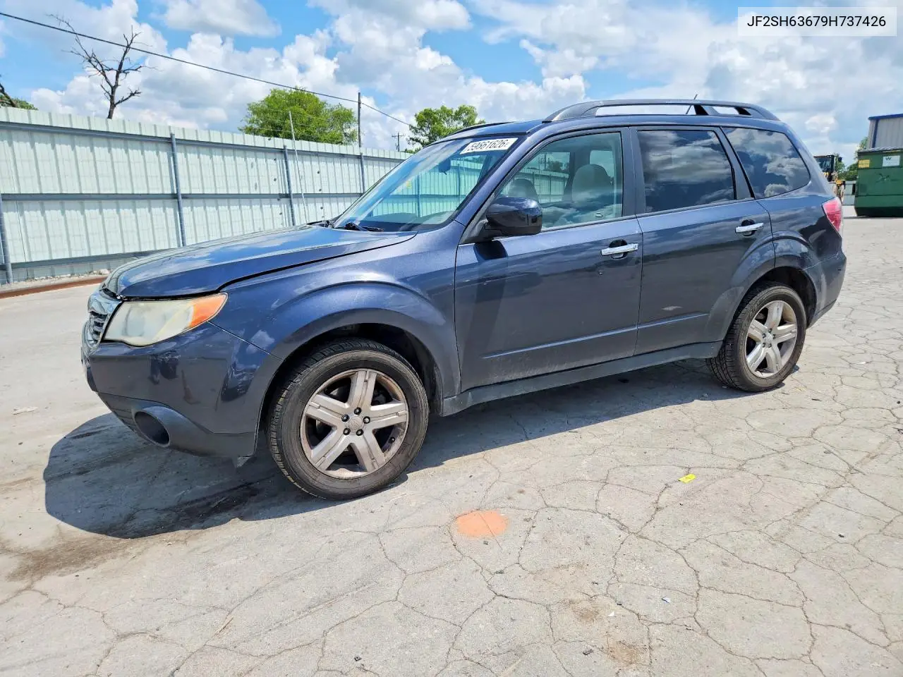2009 Subaru Forester 2.5X Premium VIN: JF2SH63679H737426 Lot: 59661626