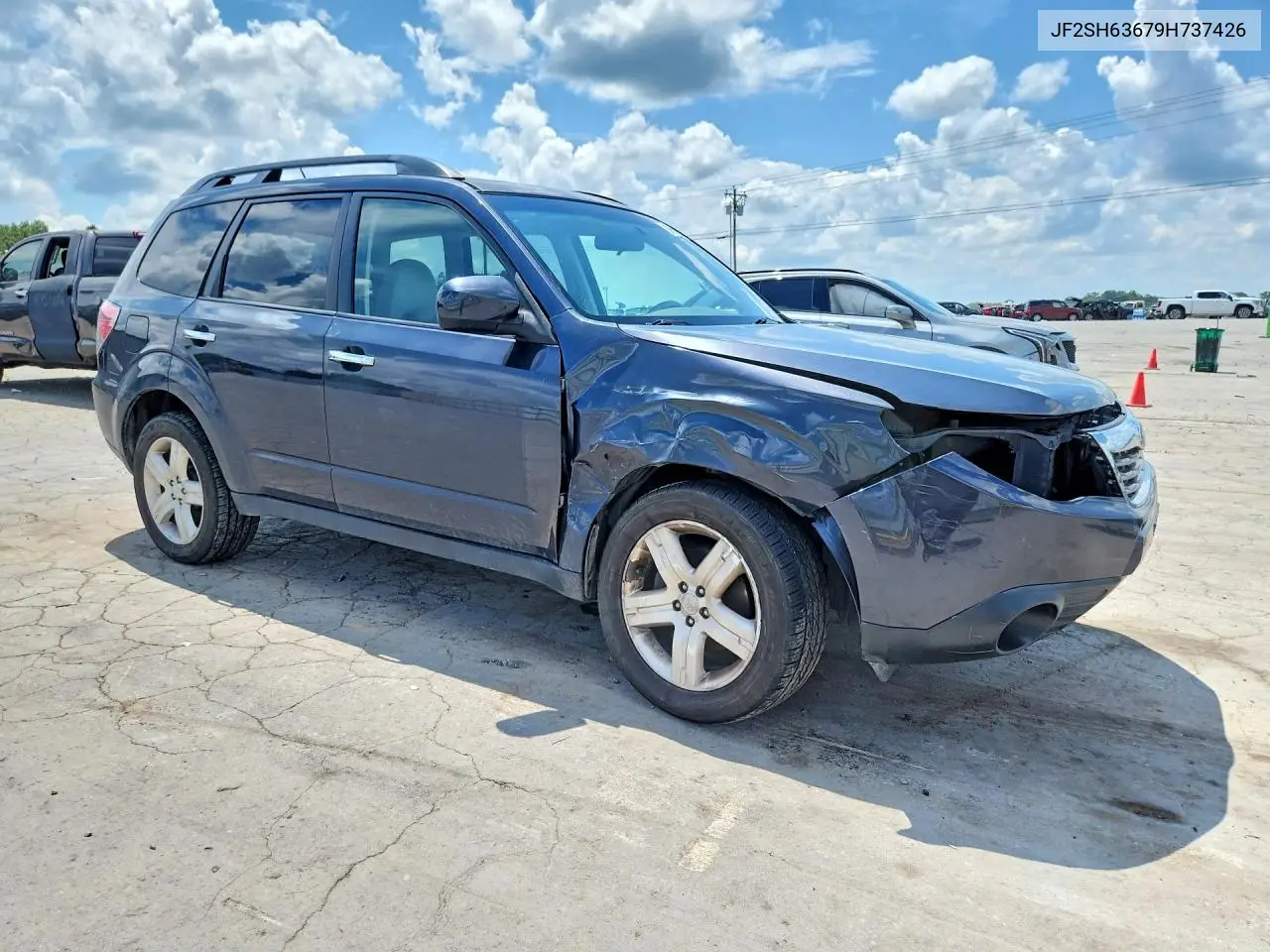 2009 Subaru Forester 2.5X Premium VIN: JF2SH63679H737426 Lot: 59661626