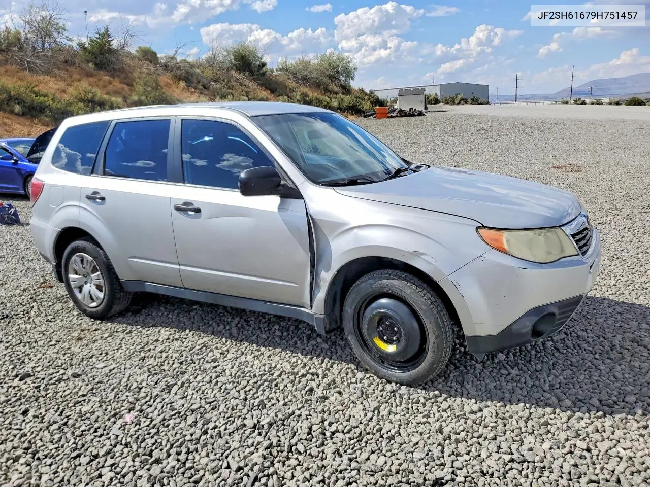 2009 Subaru Forester 2.5X VIN: JF2SH61679H751457 Lot: 59669346