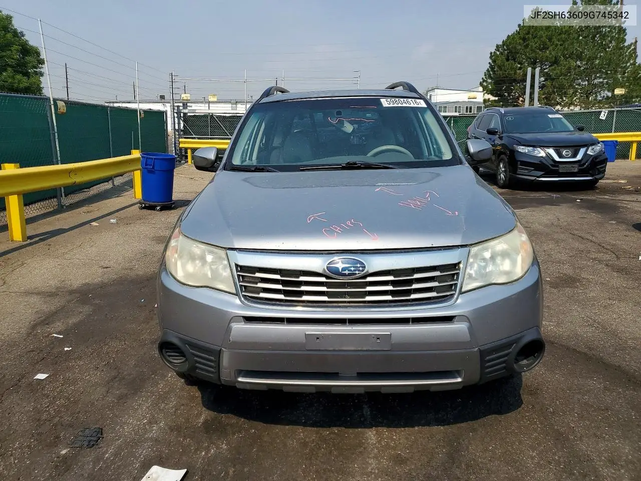 2009 Subaru Forester 2.5X Premium VIN: JF2SH63609G745342 Lot: 59804616