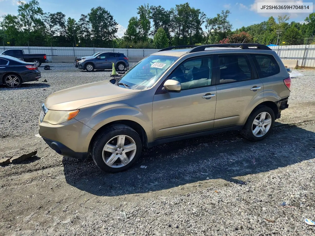 2009 Subaru Forester 2.5X Premium VIN: JF2SH63659H704814 Lot: 61013836