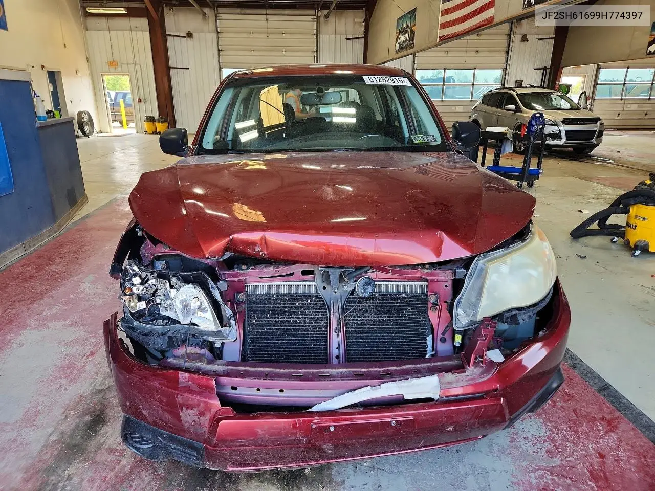 2009 Subaru Forester 2.5X VIN: JF2SH61699H774397 Lot: 61282916