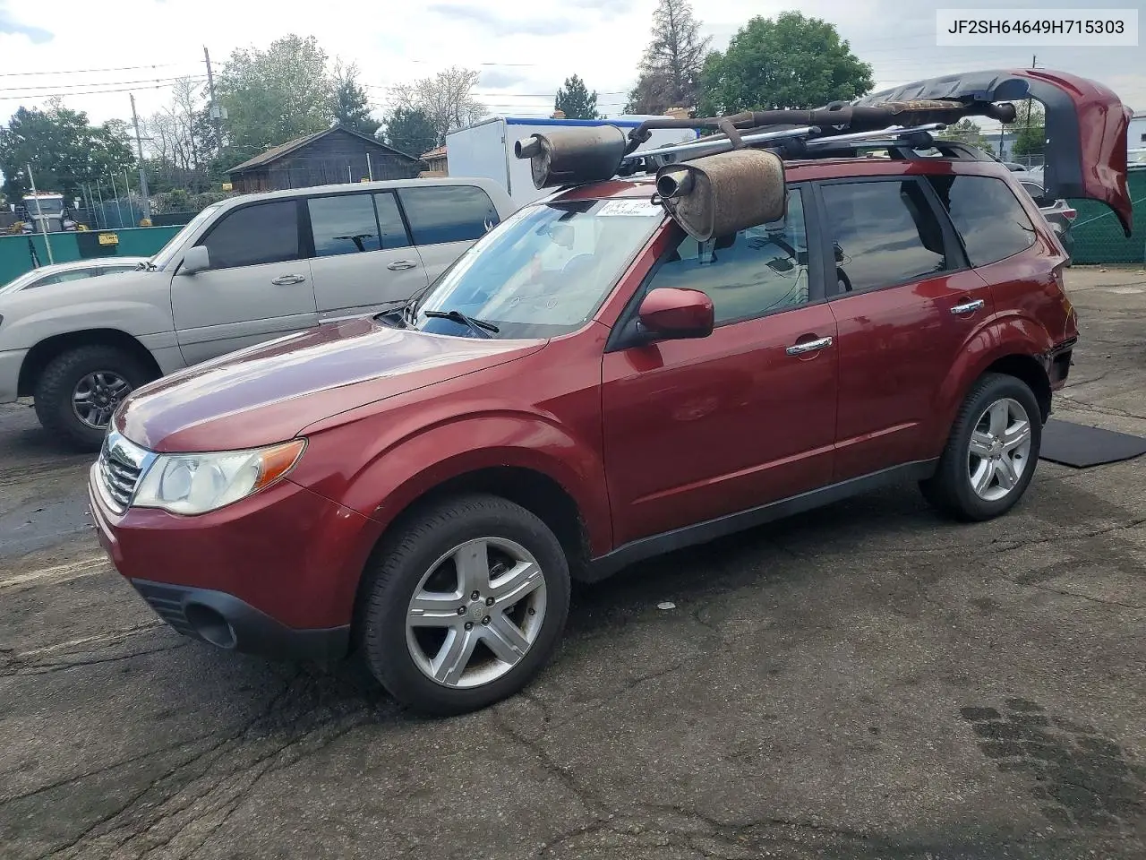 2009 Subaru Forester 2.5X Limited VIN: JF2SH64649H715303 Lot: 61487376