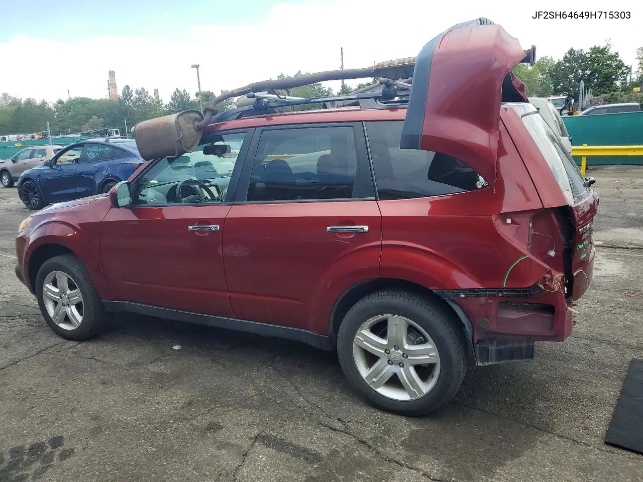 2009 Subaru Forester 2.5X Limited VIN: JF2SH64649H715303 Lot: 61487376