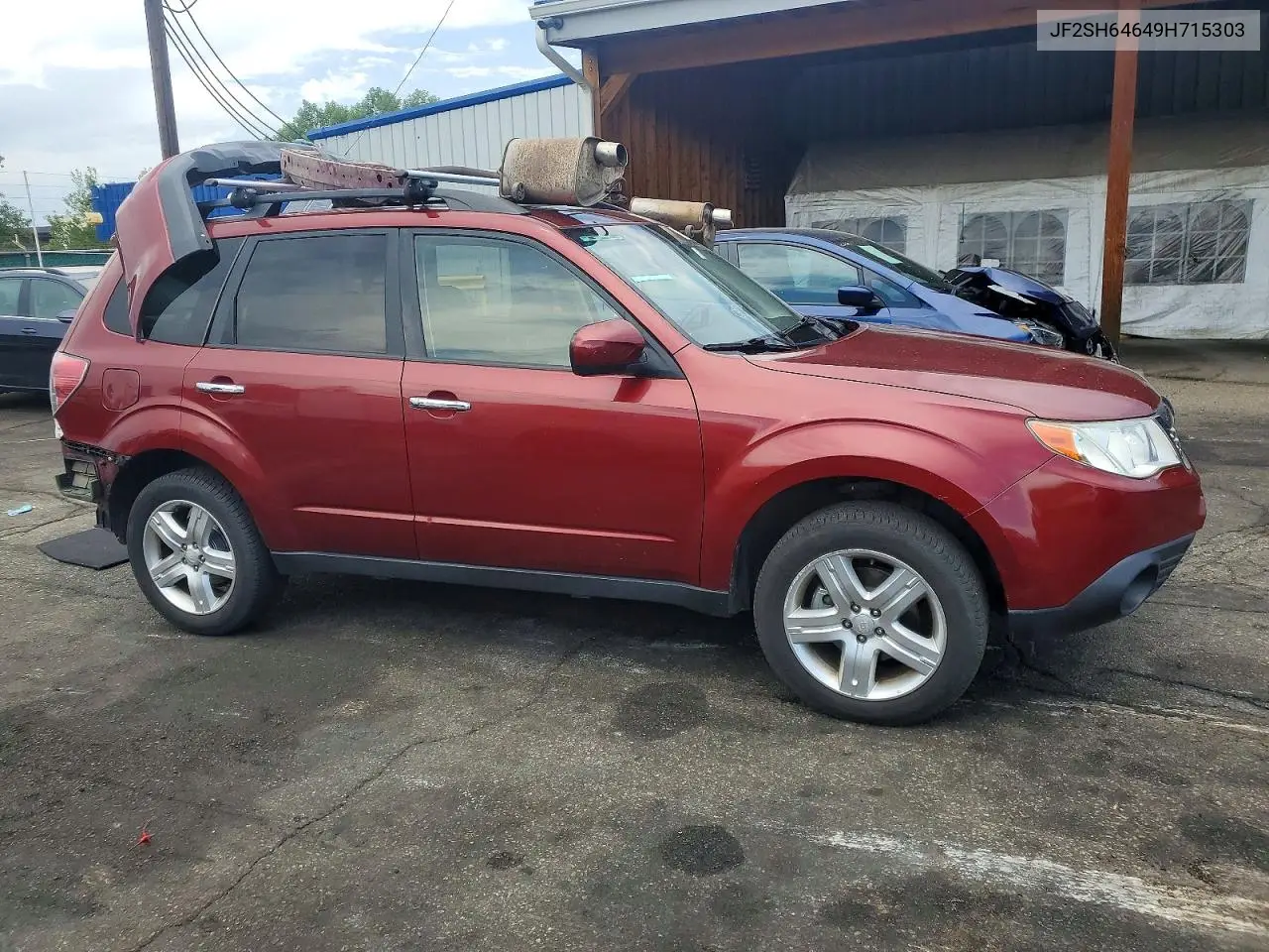 2009 Subaru Forester 2.5X Limited VIN: JF2SH64649H715303 Lot: 61487376