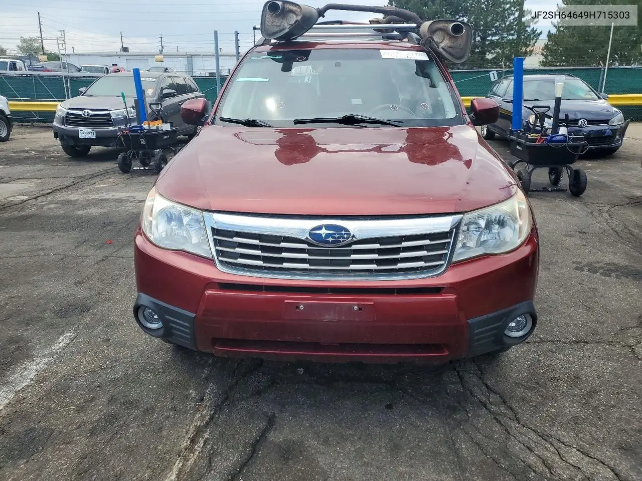 2009 Subaru Forester 2.5X Limited VIN: JF2SH64649H715303 Lot: 61487376