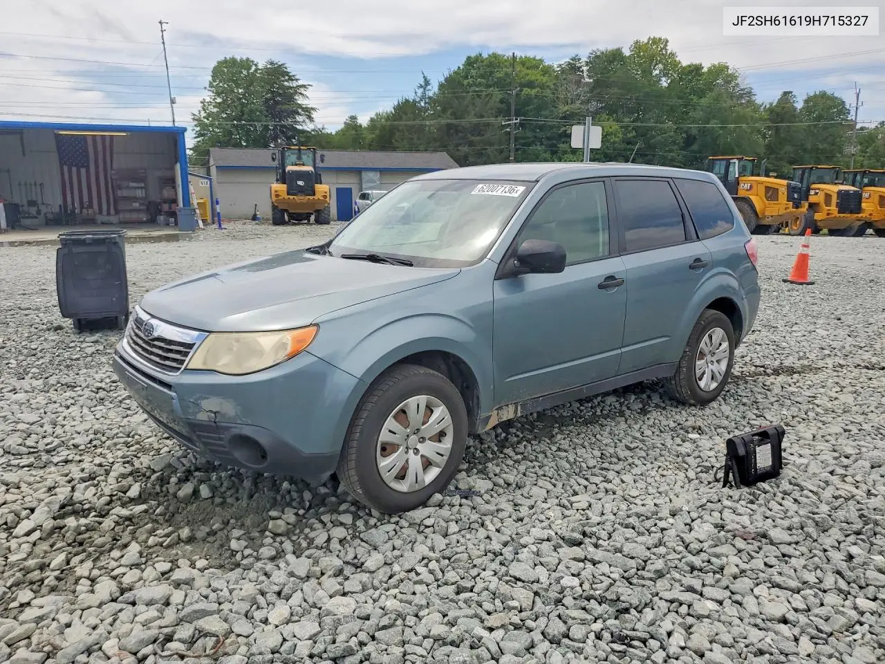 2009 Subaru Forester 2.5X VIN: JF2SH61619H715327 Lot: 62007136