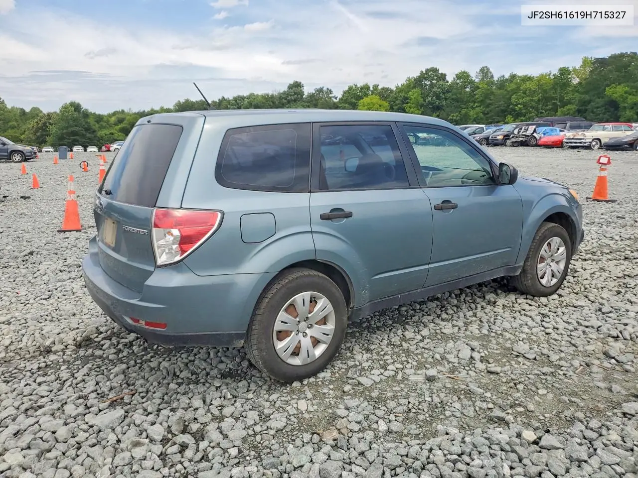 2009 Subaru Forester 2.5X VIN: JF2SH61619H715327 Lot: 62007136