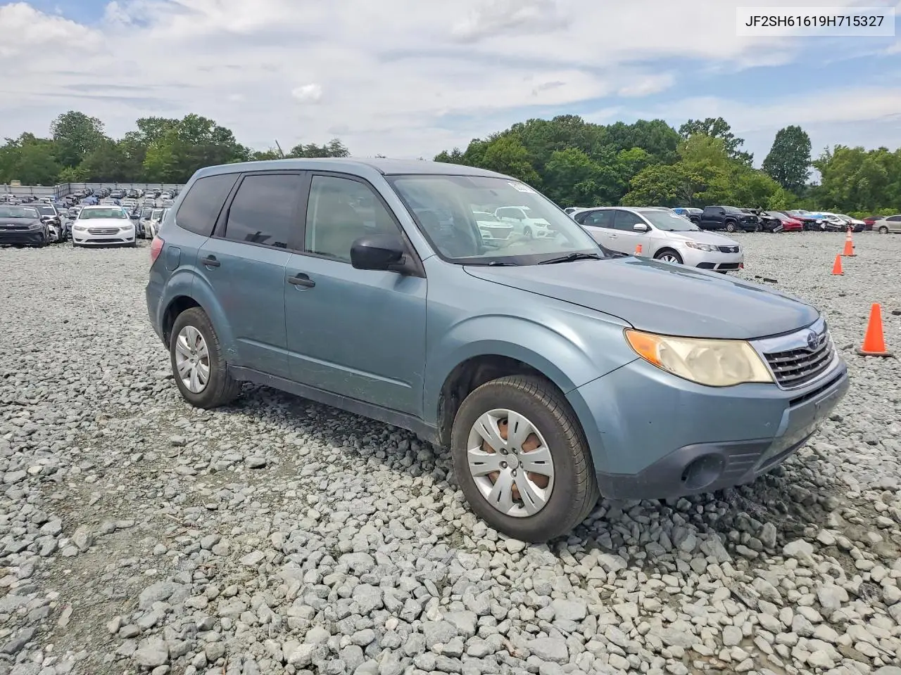 2009 Subaru Forester 2.5X VIN: JF2SH61619H715327 Lot: 62007136
