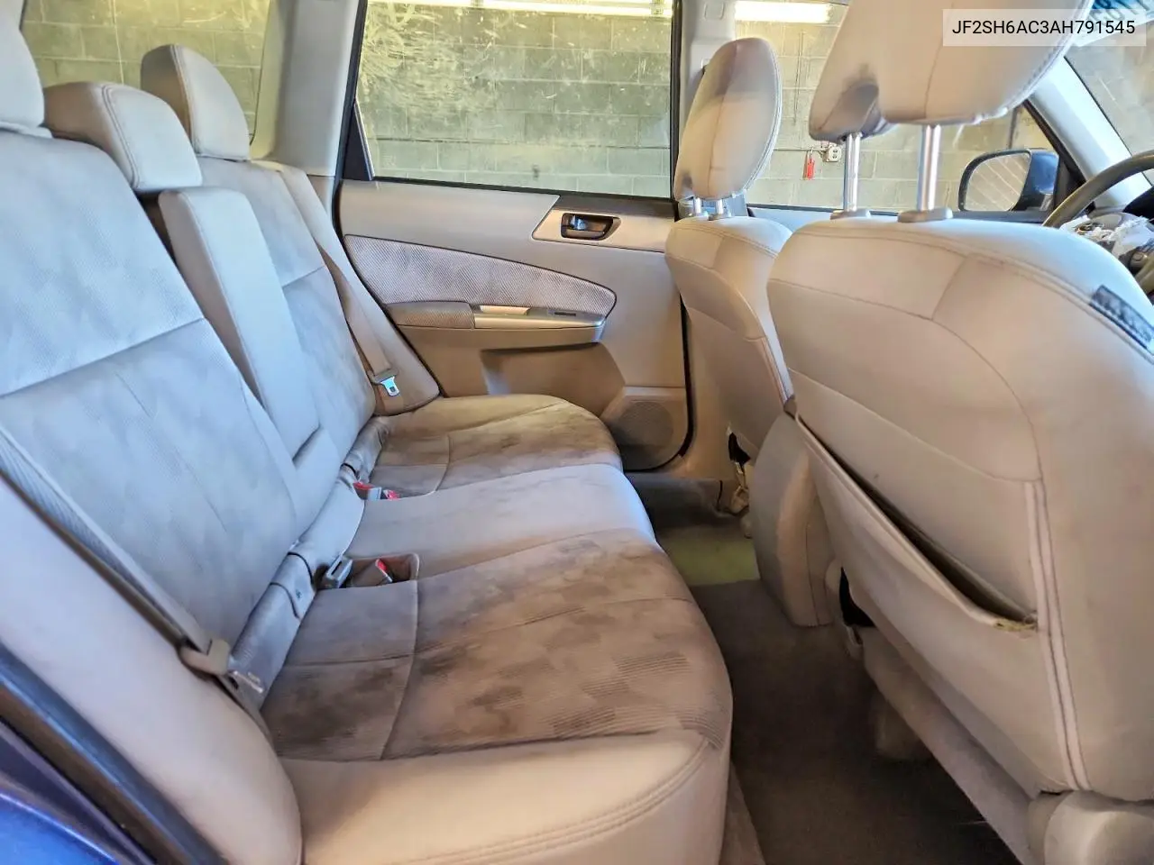 2010 Subaru Forester 2.5X VIN: JF2SH6AC3AH791545 Lot: 57817856