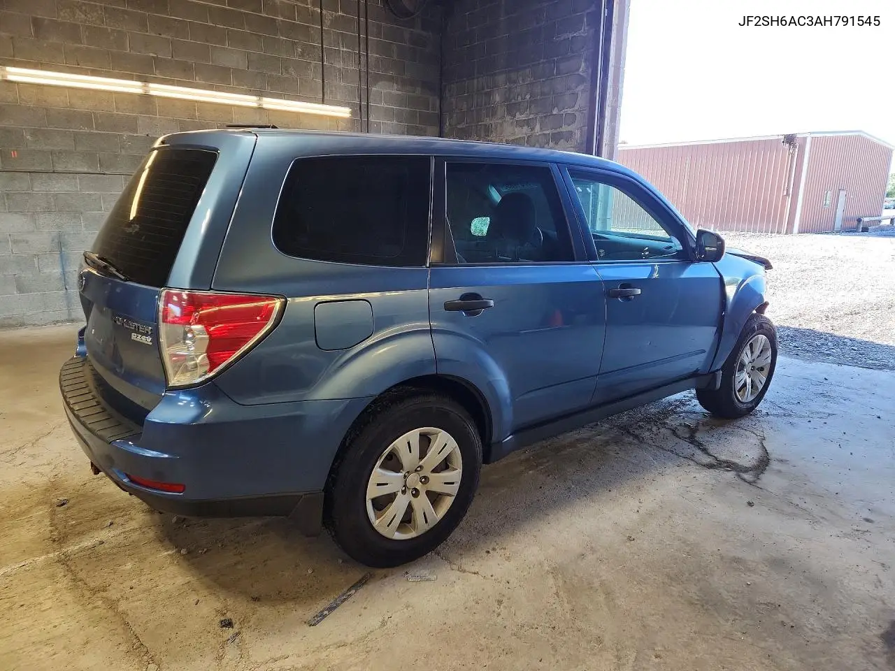 2010 Subaru Forester 2.5X VIN: JF2SH6AC3AH791545 Lot: 57817856