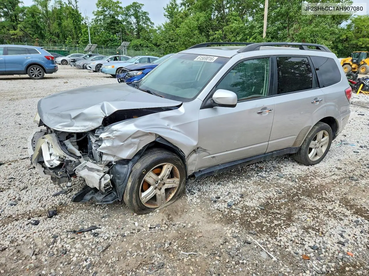 2010 Subaru Forester 2.5X Premium VIN: JF2SH6CC1AH907080 Lot: 61569016