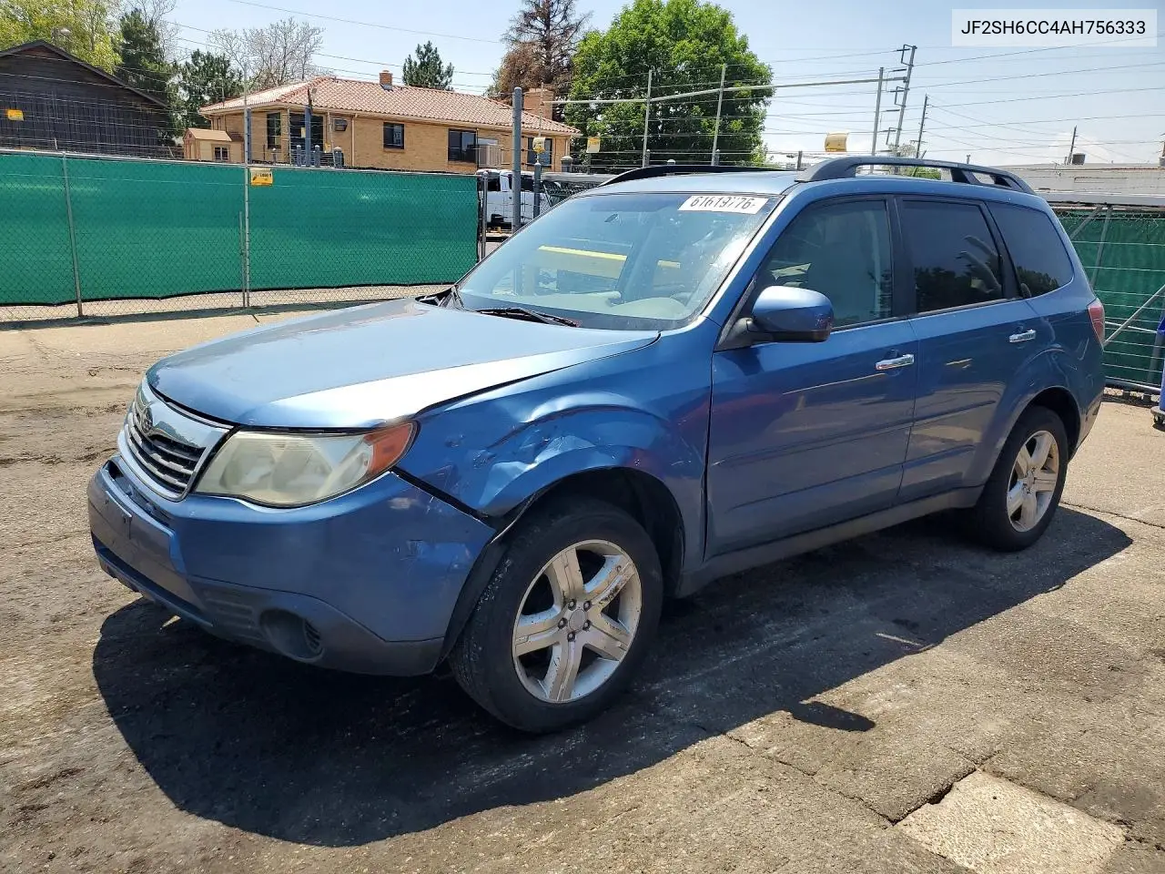2010 Subaru Forester 2.5X Premium VIN: JF2SH6CC4AH756333 Lot: 61619776