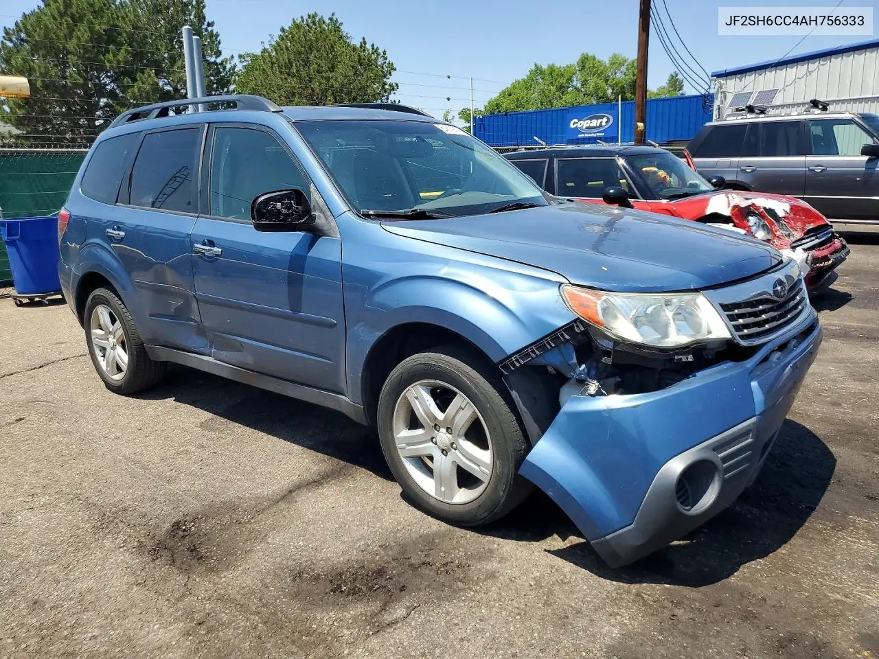 2010 Subaru Forester 2.5X Premium VIN: JF2SH6CC4AH756333 Lot: 61619776