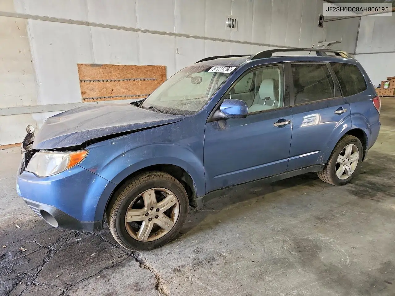 2010 Subaru Forester 2.5X Limited VIN: JF2SH6DC8AH806195 Lot: 61777406