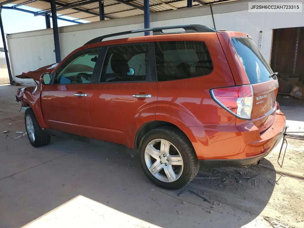 2010 Subaru Forester 2.5X Premium VIN: JF2SH6CC2AH723315 Lot: 62121356