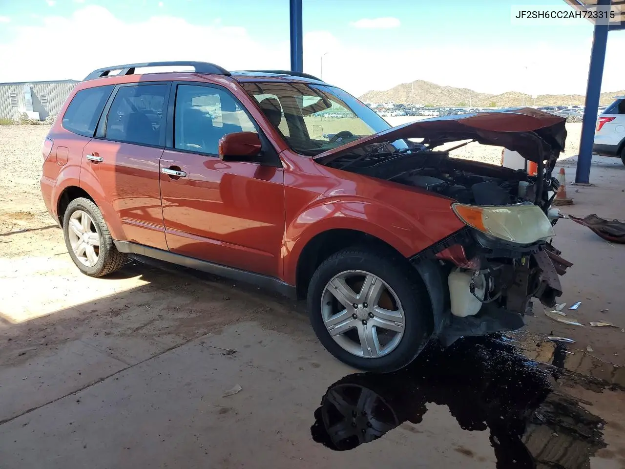 2010 Subaru Forester 2.5X Premium VIN: JF2SH6CC2AH723315 Lot: 62121356