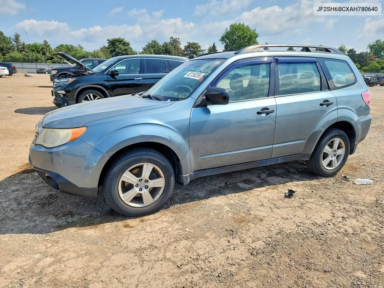 2010 Subaru Forester Xs VIN: JF2SH6BCXAH780640 Lot: 62159256