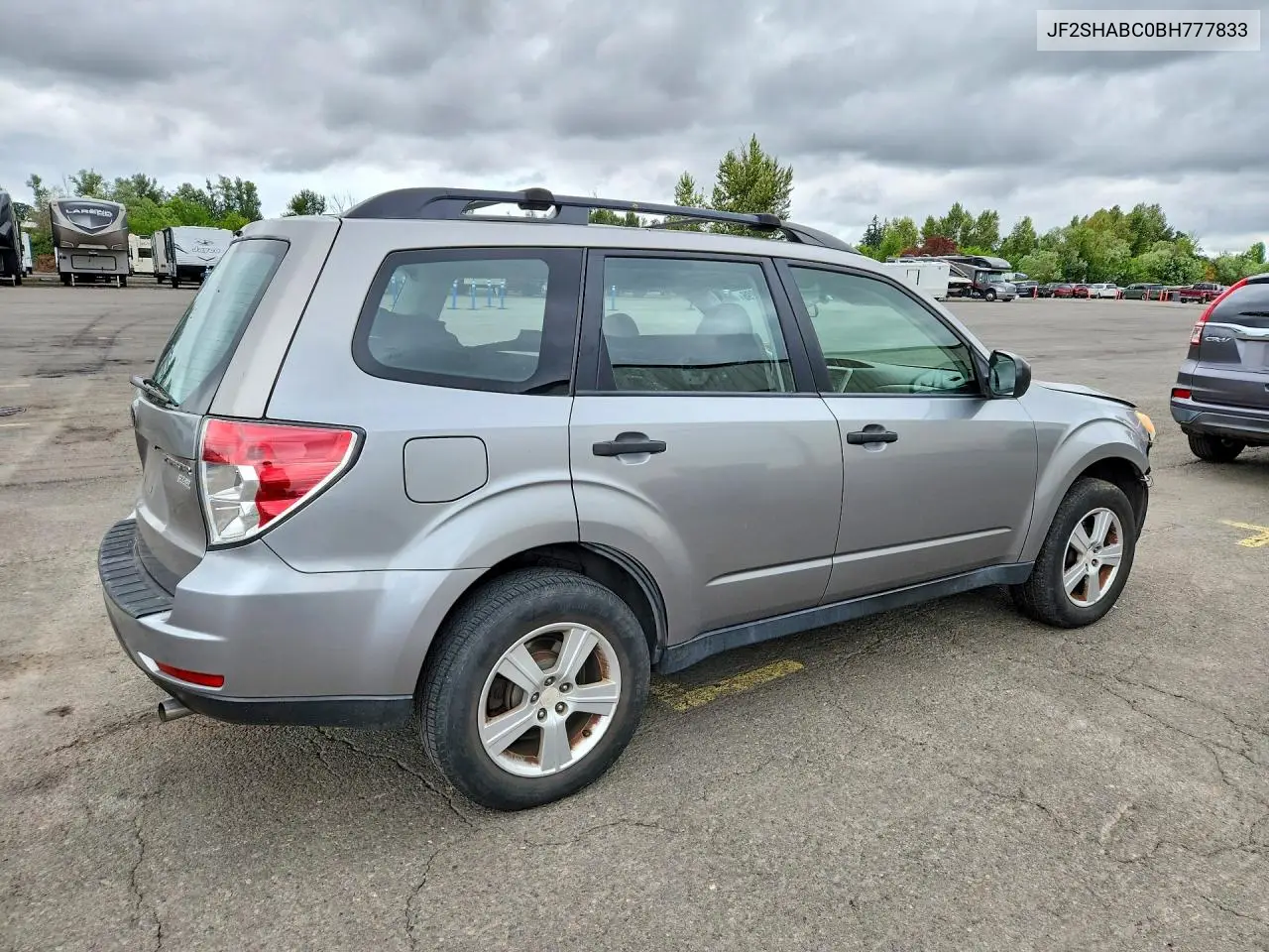 2011 Subaru Forester 2.5X VIN: JF2SHABC0BH777833 Lot: 58701296