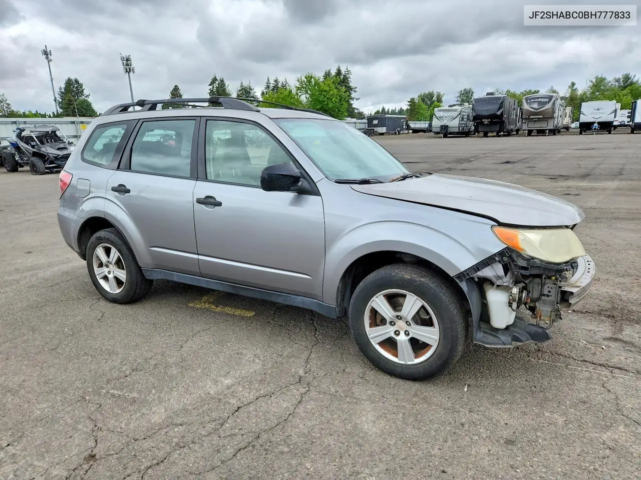 2011 Subaru Forester 2.5X VIN: JF2SHABC0BH777833 Lot: 58701296