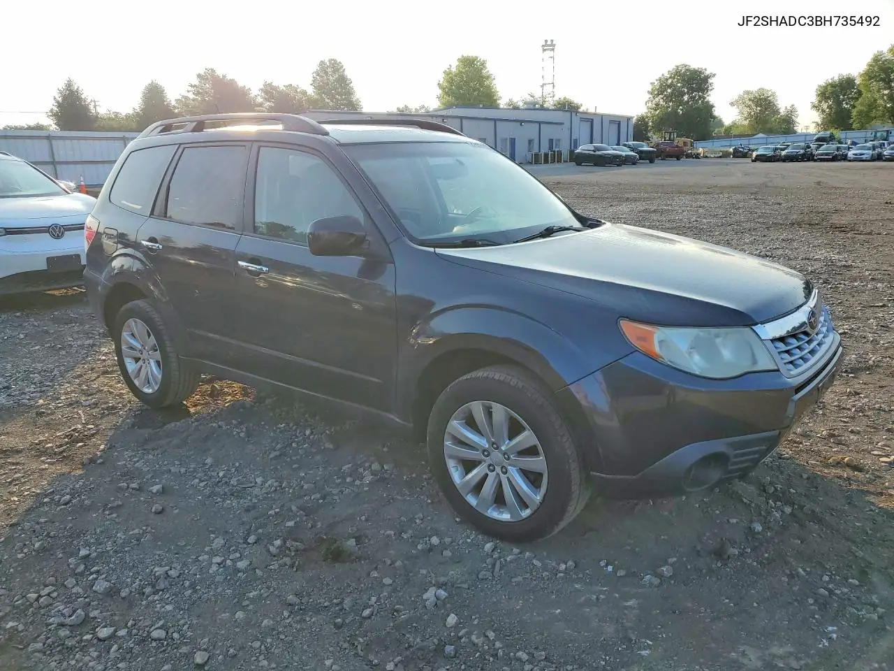 2011 Subaru Forester 2.5X Premium VIN: JF2SHADC3BH735492 Lot: 61531136