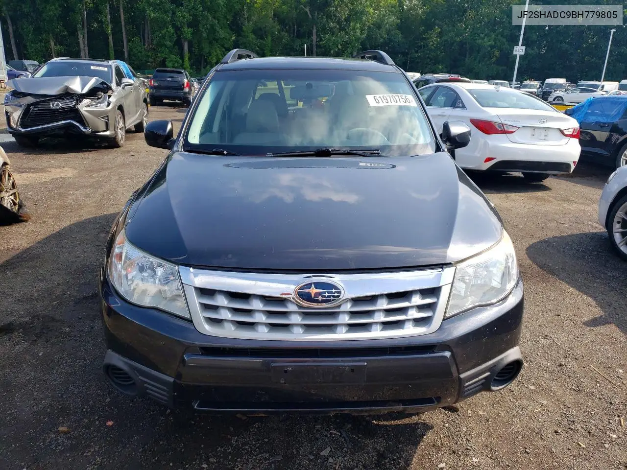 2011 Subaru Forester 2.5X Premium VIN: JF2SHADC9BH779805 Lot: 61970756
